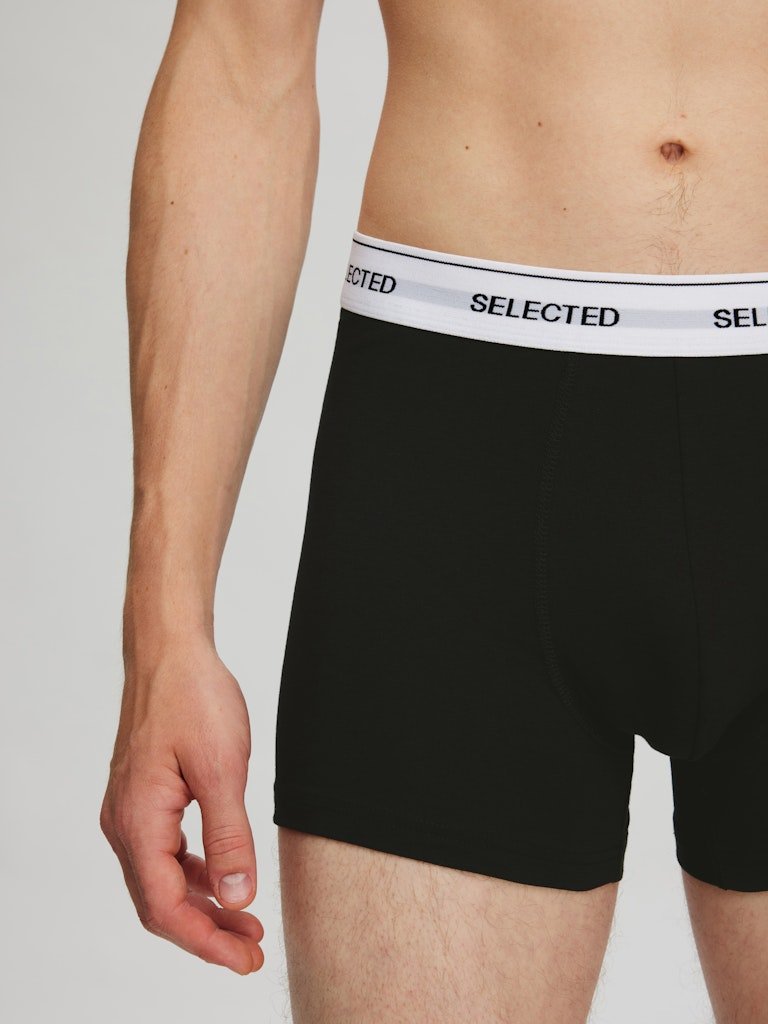 Selected Men Undertøj & Strømper 16094662_black/white_S - Bygholm Menswear